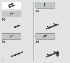 LEGO 75284 instructions page 66 – build guide