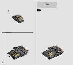 LEGO 75284 instructions page 74 – build guide