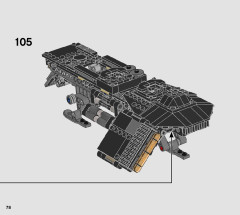 LEGO 75284 instructions page 78 – build guide