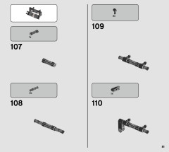 LEGO 75284 instructions page 81 – build guide