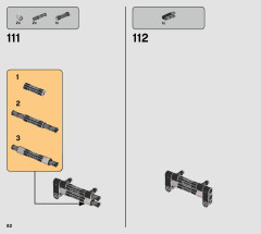 LEGO 75284 instructions page 82 – build guide