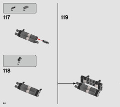 LEGO 75284 instructions page 84 – build guide