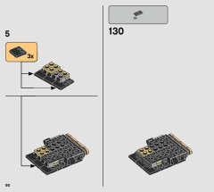 LEGO 75284 instructions page 90 – build guide