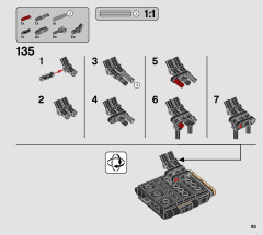 LEGO 75284 instructions page 93 – build guide