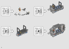 LEGO 75288 instructions page 4 – build guide