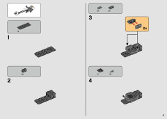 LEGO 75288 instructions page 9 – build guide