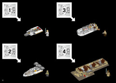 LEGO 75290 instructions page 10 – build guide