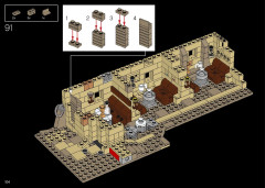 LEGO 75290 instructions page 104 – build guide