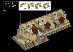 LEGO 75290 instructions page 105 – build guide