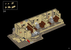 LEGO 75290 instructions page 107 – build guide