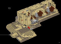 LEGO 75290 instructions page 127 – build guide