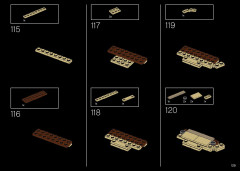LEGO 75290 instructions page 129 – build guide