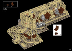 LEGO 75290 instructions page 135 – build guide