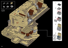 LEGO 75290 instructions page 138 – build guide