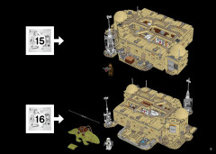 LEGO 75290 instructions page 15 – build guide