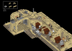 LEGO 75290 instructions page 165 – build guide