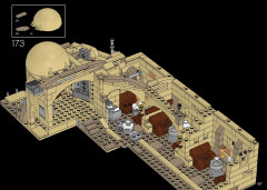 LEGO 75290 instructions page 167 – build guide