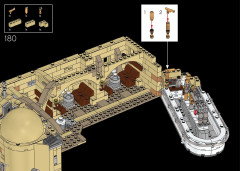 LEGO 75290 instructions page 174 – build guide