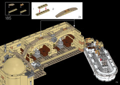 LEGO 75290 instructions page 179 – build guide
