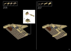 LEGO 75290 instructions page 191 – build guide