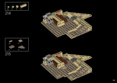 LEGO 75290 instructions page 195 – build guide