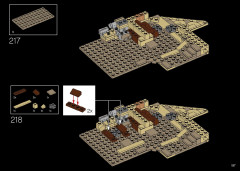 LEGO 75290 instructions page 197 – build guide