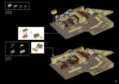 LEGO 75290 instructions page 199 – build guide
