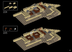 LEGO 75290 instructions page 201 – build guide