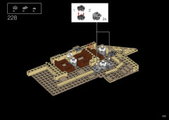 LEGO 75290 instructions page 203 – build guide