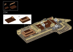 LEGO 75290 instructions page 209 – build guide