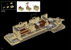 LEGO 75290 instructions page 222 – build guide
