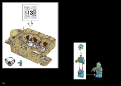 LEGO 75290 instructions page 244 – build guide