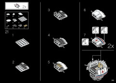 LEGO 75290 instructions page 249 – build guide