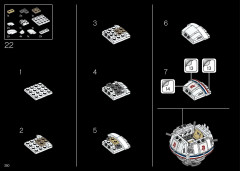 LEGO 75290 instructions page 250 – build guide
