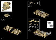 LEGO 75290 instructions page 374 – build guide