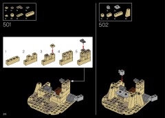 LEGO 75290 instructions page 376 – build guide