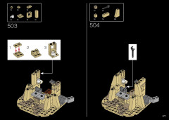 LEGO 75290 instructions page 377 – build guide