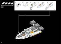 LEGO 75290 instructions page 40 – build guide