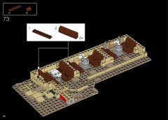 LEGO 75290 instructions page 84 – build guide
