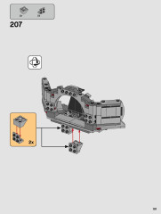 LEGO 75291 instructions page 101 – build guide