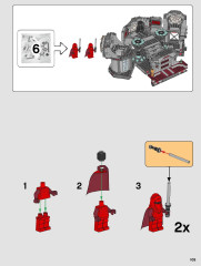 LEGO 75291 instructions page 105 – build guide