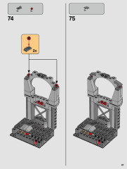 LEGO 75291 instructions page 47 – build guide