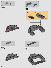 LEGO 75291 instructions page 62 – build guide