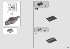LEGO 75292 instructions page 133 – build guide