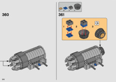 LEGO 75292 instructions page 216 – build guide
