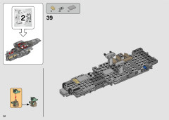 LEGO 75292 instructions page 36 – build guide