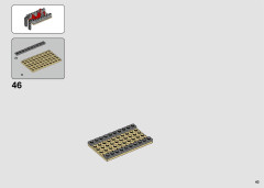 LEGO 75292 instructions page 43 – build guide