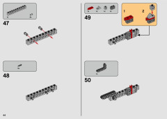 LEGO 75292 instructions page 44 – build guide