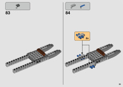 LEGO 75292 instructions page 69 – build guide