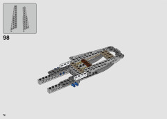 LEGO 75292 instructions page 76 – build guide